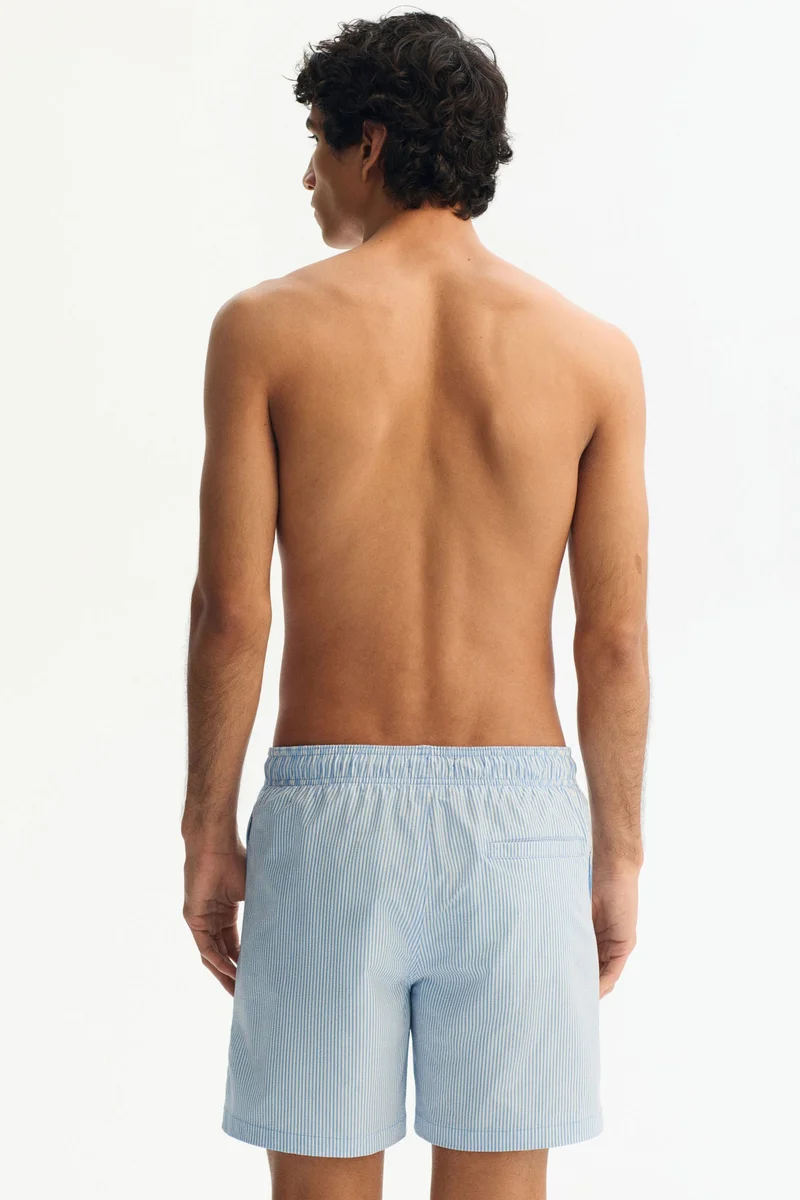 H&M  Seersucker swim shorts for Men | Best Price UAE